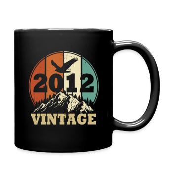 Vintage 2012 - Full Colour Mug - black - Right
