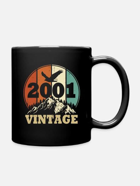 Vintage 2001 - Mug uni - noir