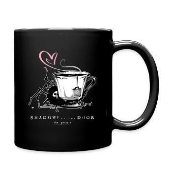 Alan the Death Spider -- Shadows at the Door - Full Colour Mug - black - Right