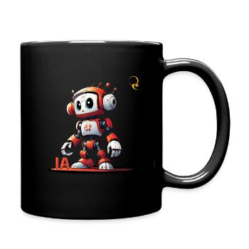 SCHAFFEN IN FRIEDEN - Tasse einfarbig - Schwarz - Rechts