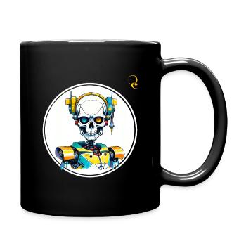 MUSIK FÜR IMMER - Tasse einfarbig - Schwarz - Rechts