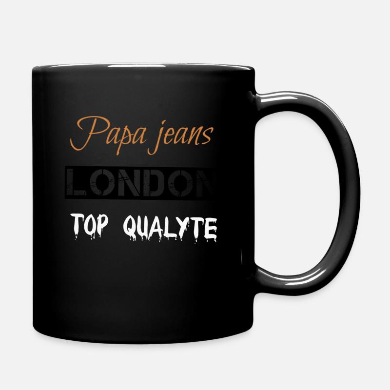 T-shirt noir noir rouge gris - Mug uni - noir