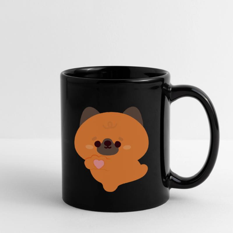 Liebe Deutscher Schäferhund Tasse einfarbig