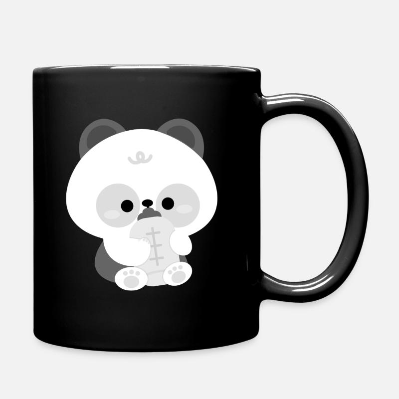 Panda Tout-petit - Mug uni - noir