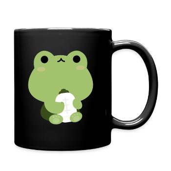 Frog Toddler - Full Colour Mug - black - Right