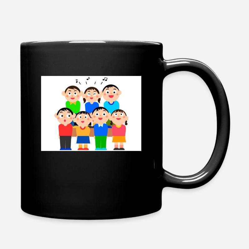 Kinderchor/Chor - Tasse einfarbig - Schwarz