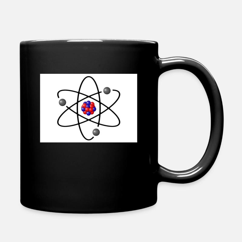 Physikteilchen aus The big bang Theory Geschenkide - Tasse einfarbig - Schwarz