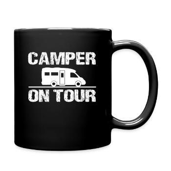 Camping - Mug uni - noir - Droite