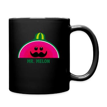 Mr. Melon - Mug uni - noir - Droite