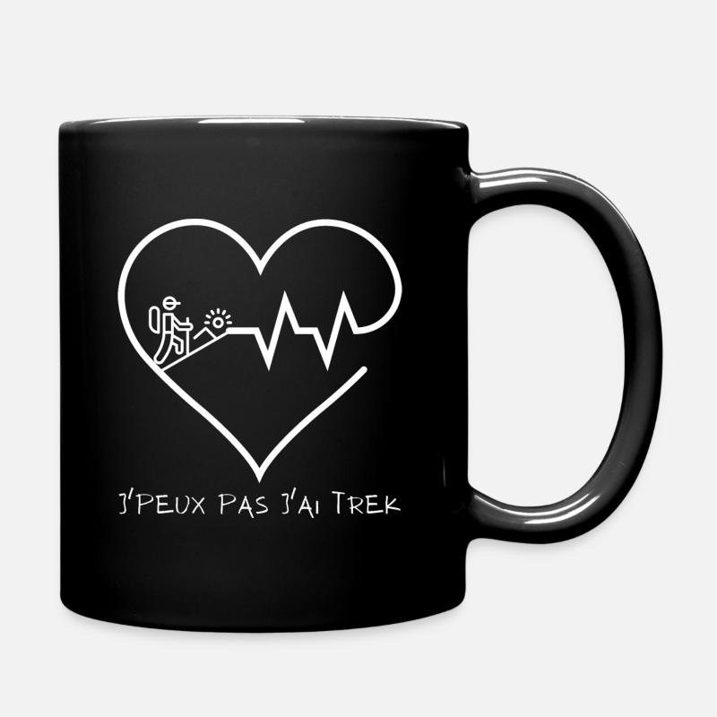 J'peux pas j'ai trek - Mug uni - noir