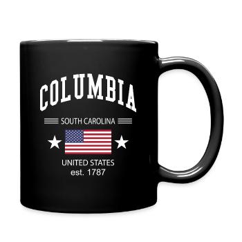 Columbia - Full Colour Mug - black - Right