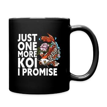 Juste un koi de plus que je promets drôle de koi japonais - Mug uni - noir - Droite