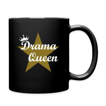 Drama Queen - Full Colour Mug - black - Right