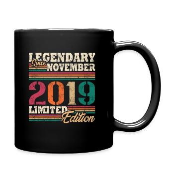 Legendary November 2019 limited edition - Full Colour Mug - black - Right