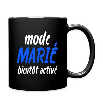 MARIE BIENTÖT ACTIVE CADEAU HUMOUR HUMORISTIQUE - Mug uni - noir - Droite