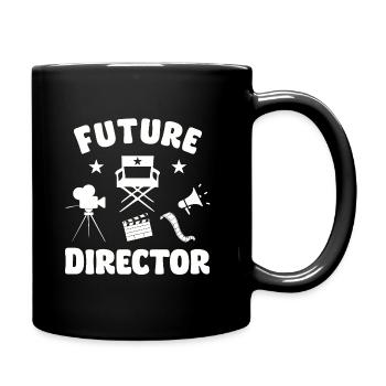 Futur directeur - Mug uni - noir - Droite