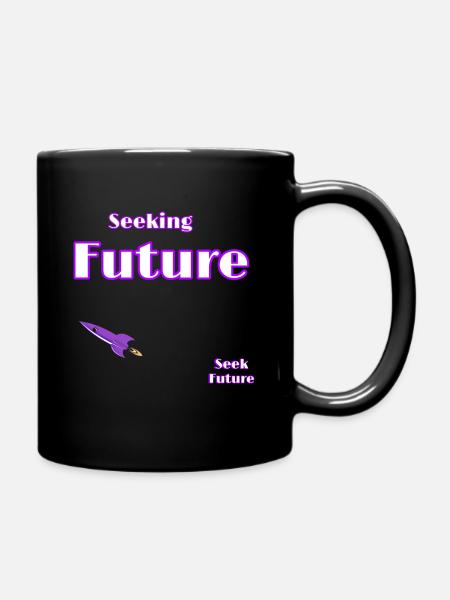 À la recherche de conceptions 🚀 d’avenir - Mug uni - noir