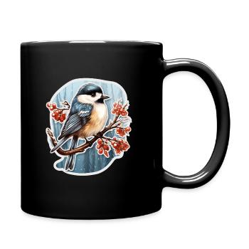 Idéal en hiver - Mug uni - noir - Droite