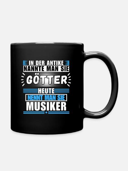 Gods in Antiquity. Today's Musician - Full Colour Mug - black