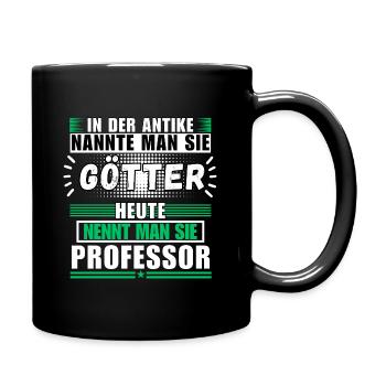 Les dieux dans l’Antiquité. Aujourd’hui professeur - Mug uni - noir - Droite