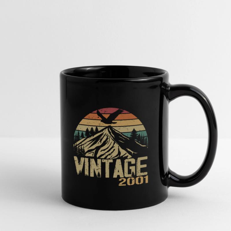Vintage 2001 Cadeau Anniversaire 2001 Retro 2001 Mug uni