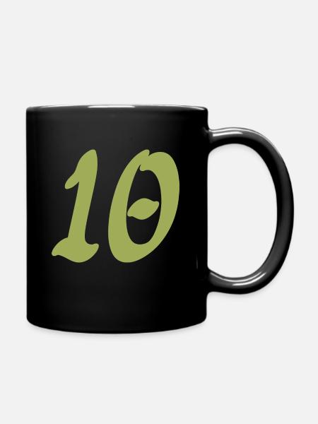 10 - Full Colour Mug - black