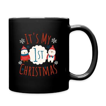 mon premier Noël - Mug uni - noir - Droite
