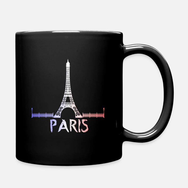 Paris Tour Eiffel vacances France cadeau - Mug uni - noir