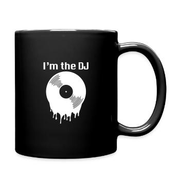 I'm the DJ - I'm the DJ - Full Colour Mug - black - Right