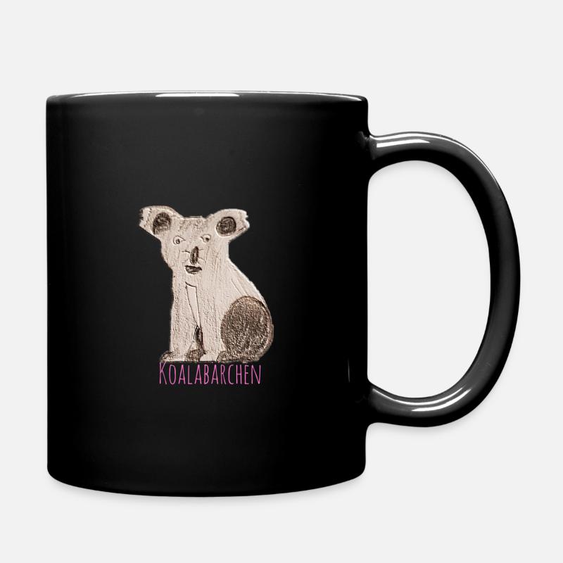 Koalabärchen style de bande dessinée - Mug uni - noir