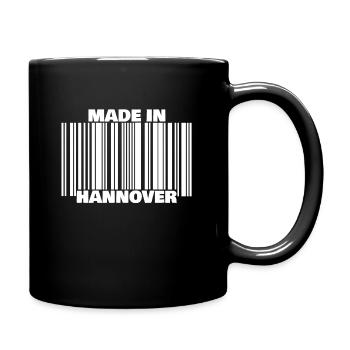 Hanovre Barcode City fier cadeau que Kröpcke a fait - Mug uni - noir - Droite