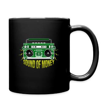 Der Klang des Geldes - the sound of money! - Tasse einfarbig - Schwarz - Rechts
