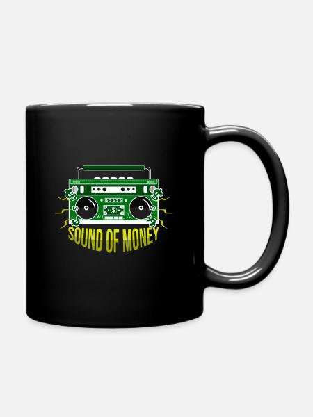 Le son de l'argent - le son de l'argent! - Mug uni - noir