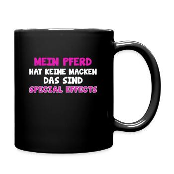 Horse sayings TShirt Horse Riding sayings Gift - Full Colour Mug - black - Right