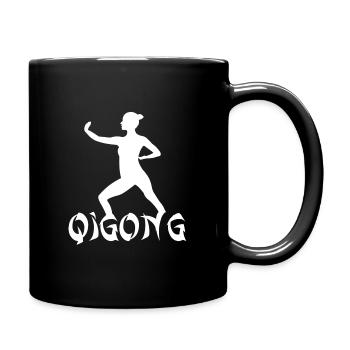 Yoga Qigong - Mug uni - noir - Droite
