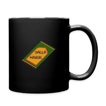 Yalla, Habibi - Full Colour Mug - black - Right