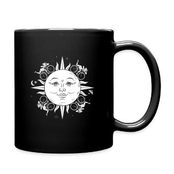 Albert Hofmann Tripping Forever on LSD - Full Colour Mug - black - Right