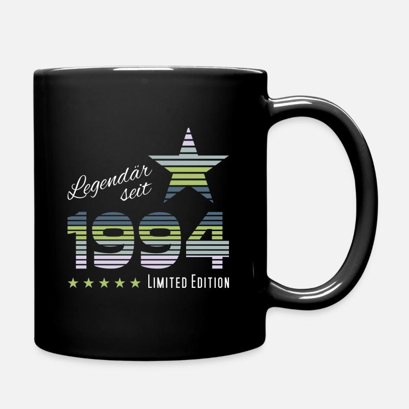 1994 geboren | Geburtstag | B-day | Spruch Legende - Tasse einfarbig - Schwarz