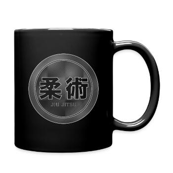 Jiu Jitsu - Japanese Characters - Full Colour Mug - black - Right