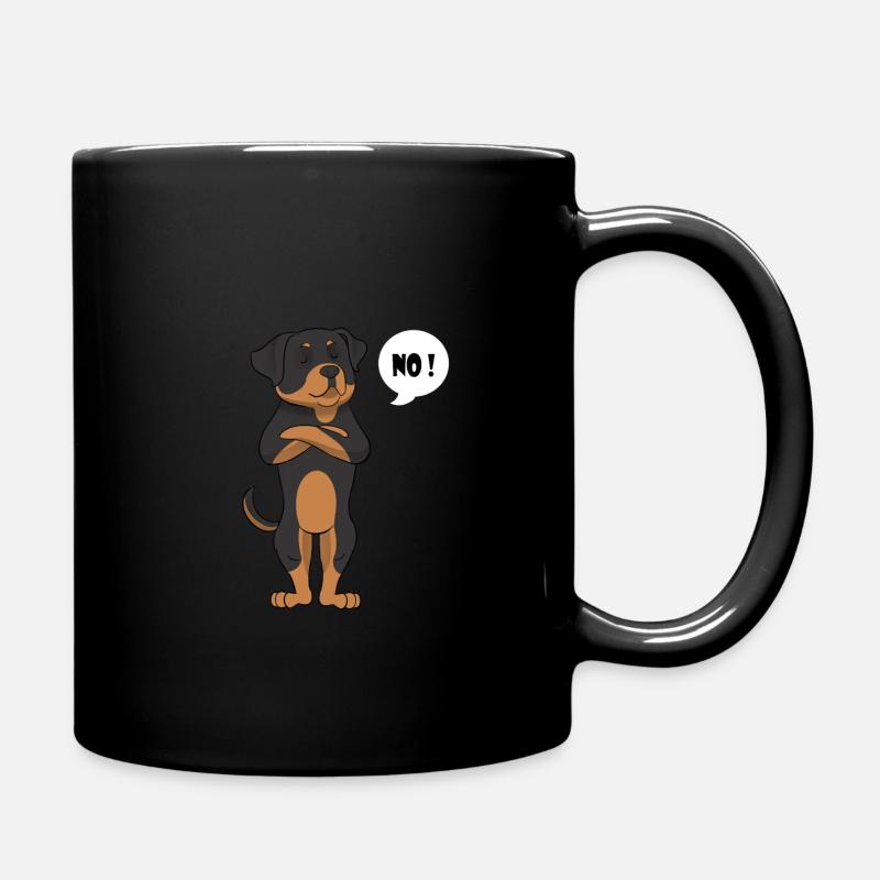 Rottweiler Lustig - Rottweiler - Mug uni - noir