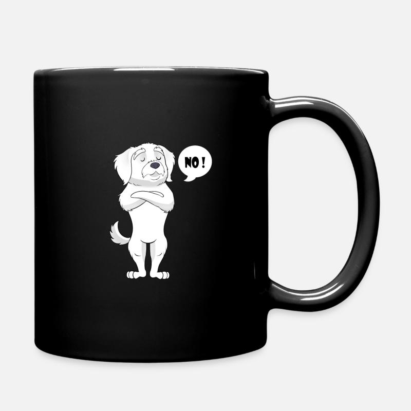 Malteser Lustig - Malteser - Tasse einfarbig - Schwarz