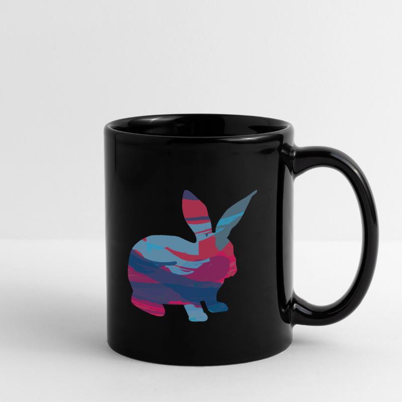 Rabbit Rabbit Rabbit Full Colour Mug