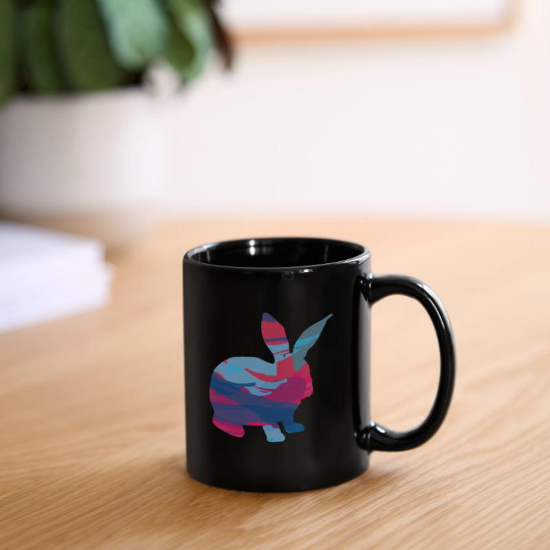 Rabbit Rabbit Rabbit Full Colour Mug
