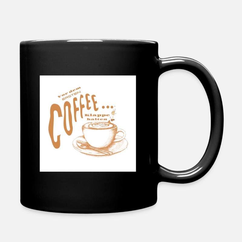 Coffee - Full Colour Mug - black