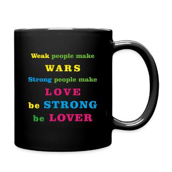 boyfriend girlfriend - Full Colour Mug - black - Right