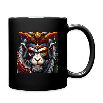 Scary creature - Full Colour Mug - black - Right