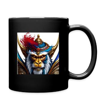 Gefährliche Macht - Tasse einfarbig - Schwarz - Rechts