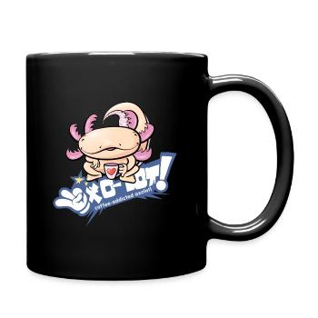 XO-LOT accro au café - Mug uni - noir - Droite