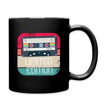 Limited Edition 1983 - Tasse einfarbig - Schwarz - Rechts