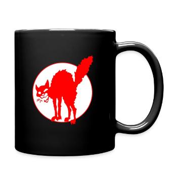 Anarchy Cat - Full Colour Mug - black - Right